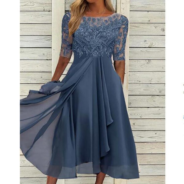 Cleo Women's Chiffon Dress | Elegant Versatile Design 5