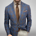 Clifford Men's Blazer | High-Quality Linen, Slim Fit Sport Coat 0