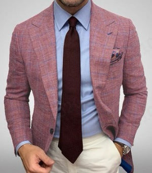 Clifford Men's Blazer | High-Quality Linen, Slim Fit Sport Coat 2