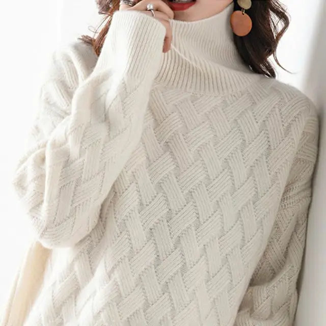 Coco Women's Pullover Sweater | Luxurious Wool, Timeless Elegance 0