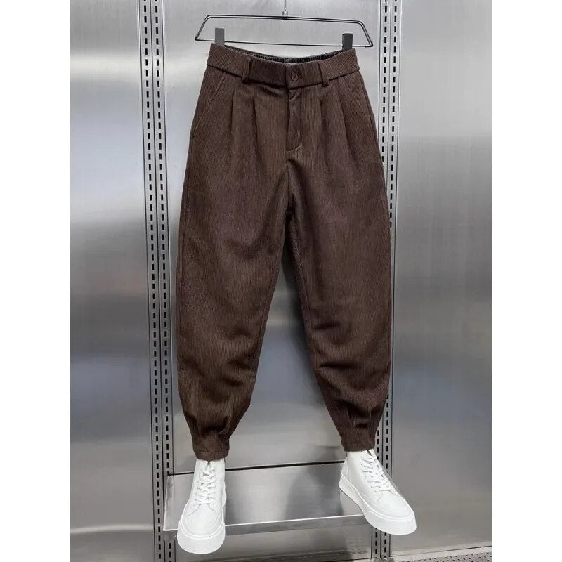 Cody Men's Harem Pants | Stylish Corduroy Design 1