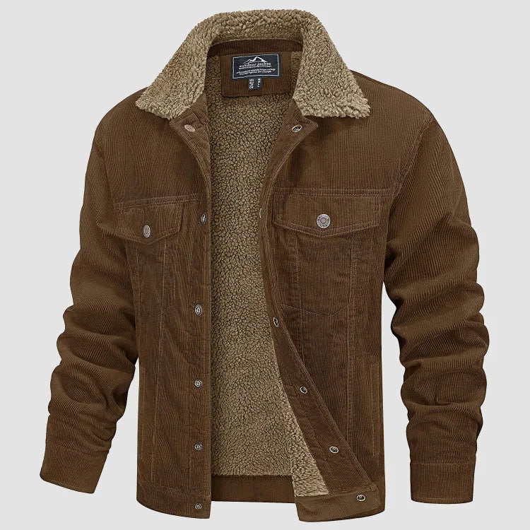 Cody Men's Jacket | Corduroy, Elegant Design, Versatile Style 0