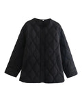 Cori Women's Oversized Jacket | Padded Comfort 0