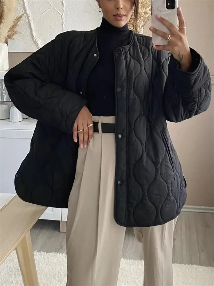 Cori Women's Oversized Jacket | Padded Comfort 1