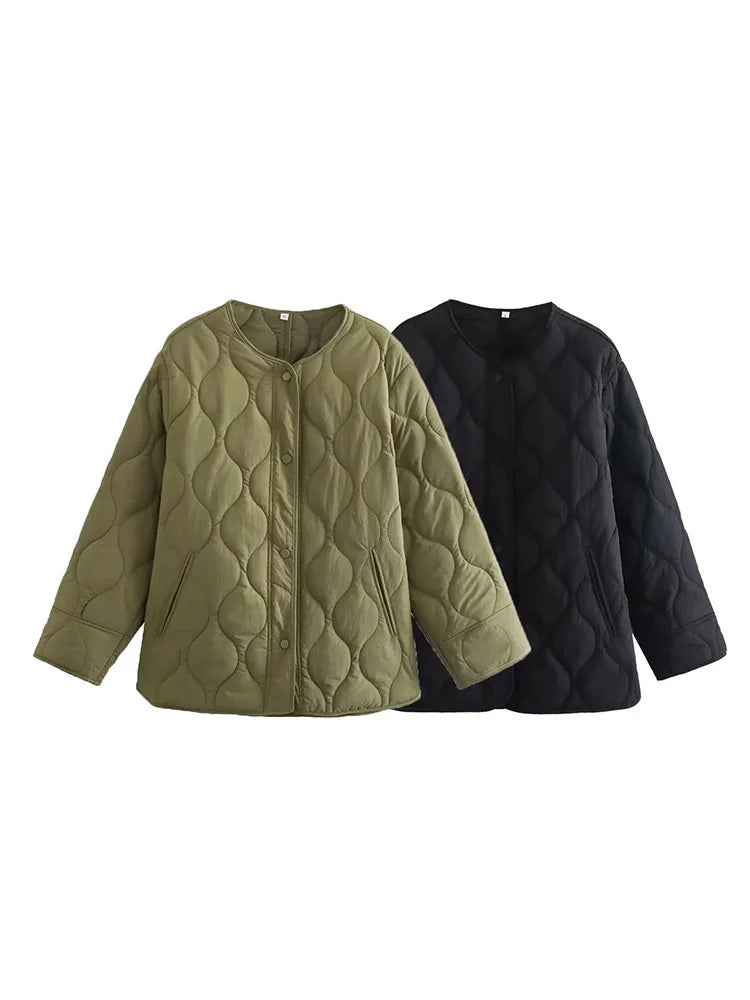 Cori Women's Oversized Jacket | Padded Comfort 6