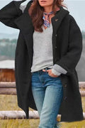 Cris Women’s Elegant Coat | Full-Length Design, Breathable Fabric 0