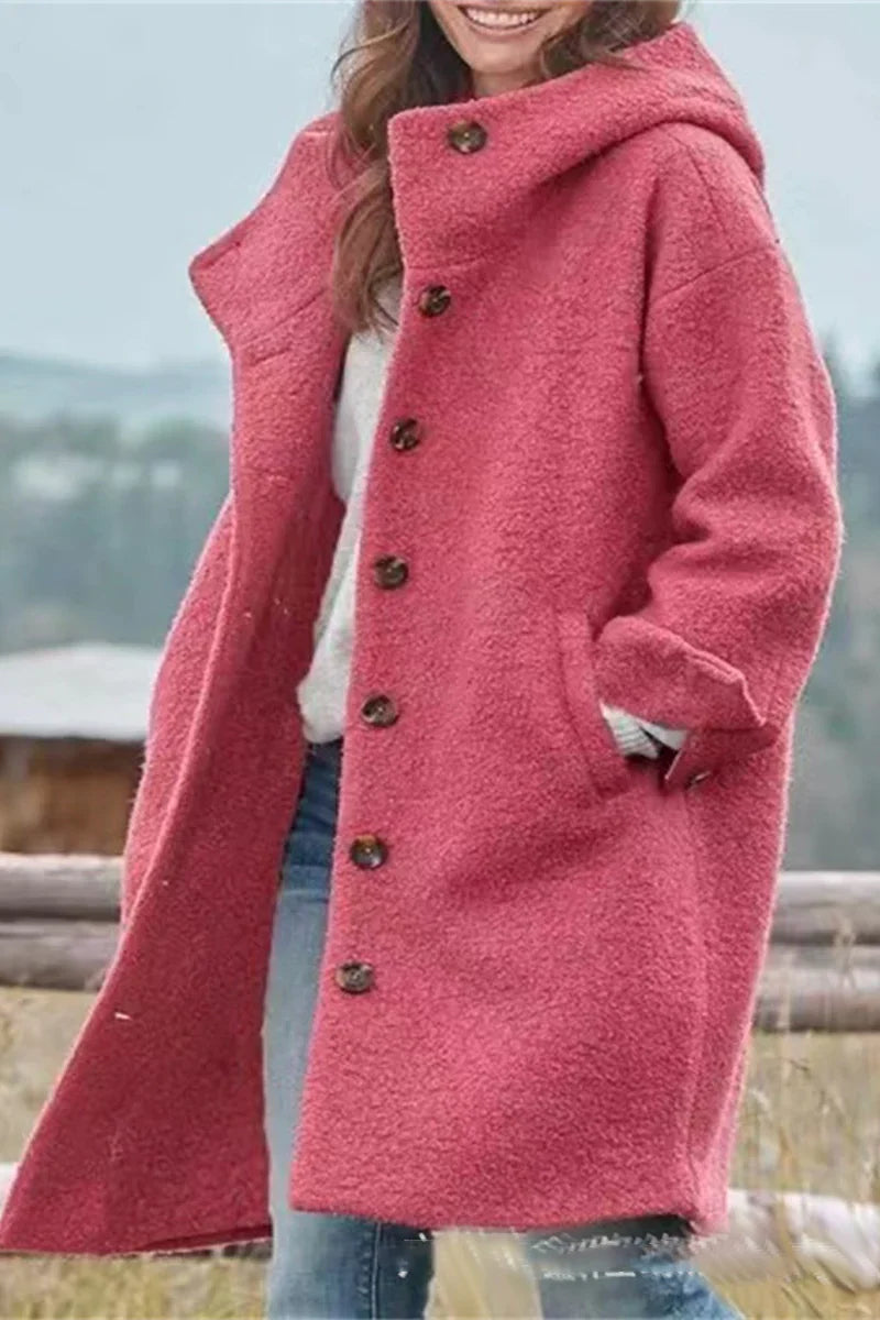 Cris Women’s Elegant Coat | Full-Length Design, Breathable Fabric 3