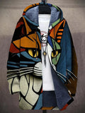 Daisy Women's Warm Jacket | Cat Pattern, Stylish Insulation 0