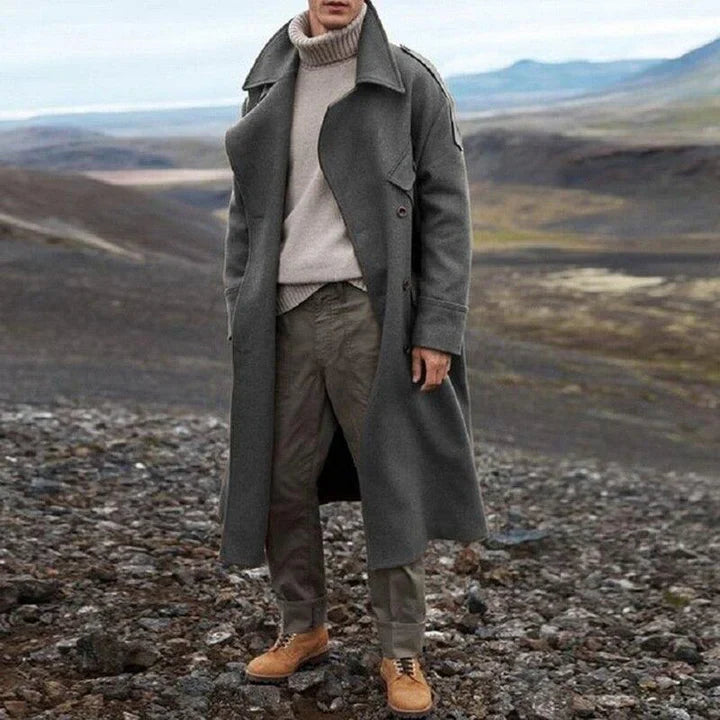 Dante Men's Winter Coat | Comfortable Loose Fit, Trendy Design 0