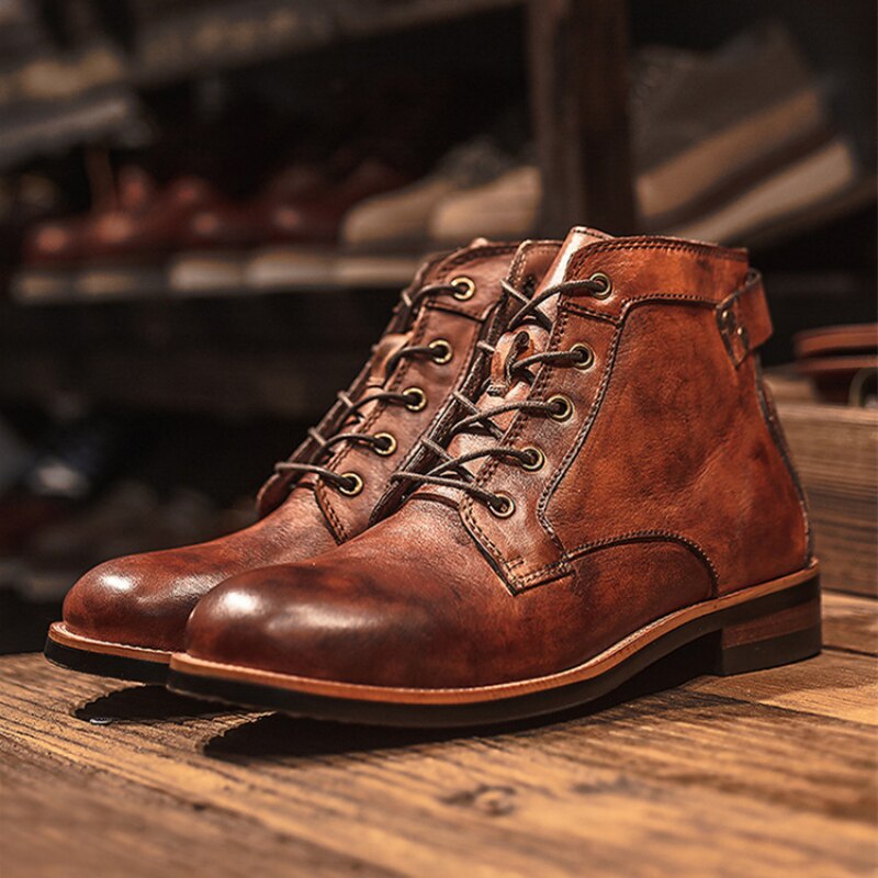 Daring Men's Leather Shoes | Timeless Style, Comfortable Fit 2