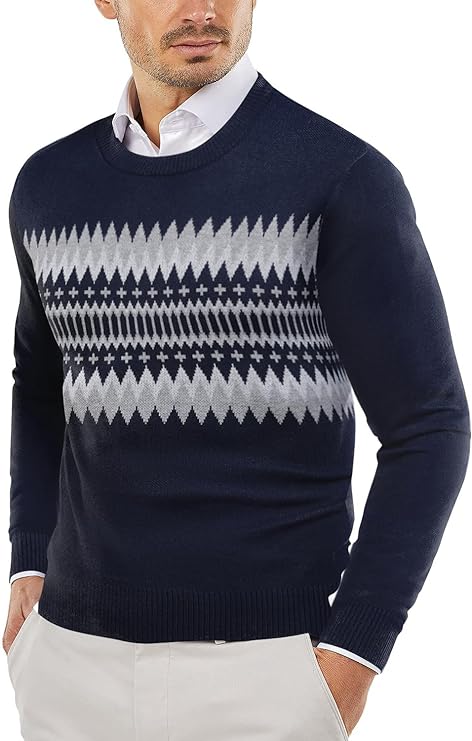 Dashiell Men's Sweater | Italian Cotton, Timeless Elegance 6