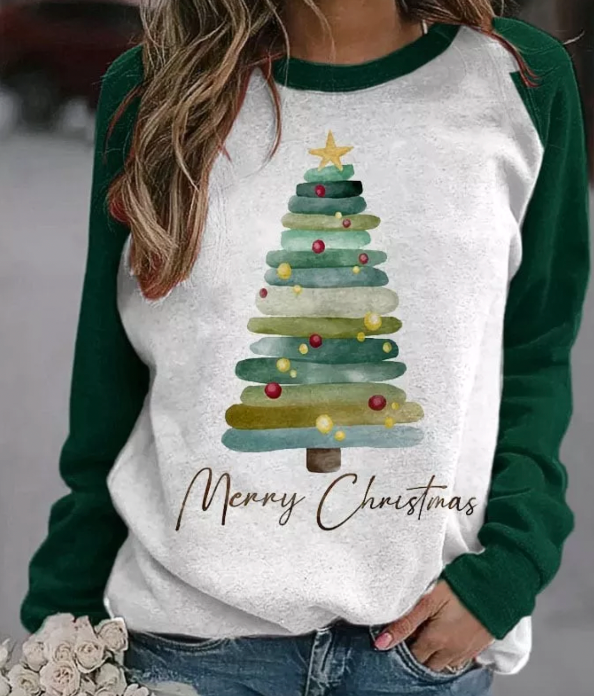 Dora Women's Sweater | Cozy Christmas Design 1