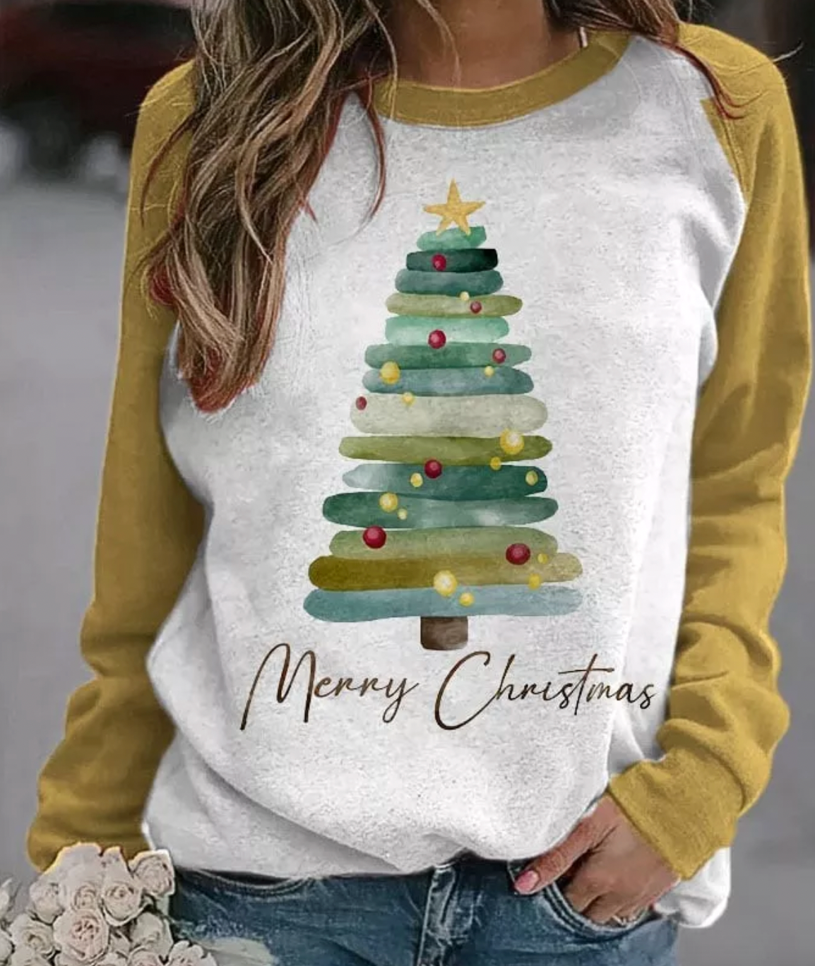 Dora Women's Sweater | Cozy Christmas Design 2