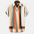 Dorian Men's Retro Shirt | Cotton Blend, Timeless Style 0