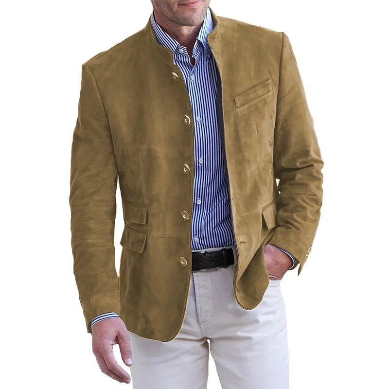 Duke Men's Classic Button Down Jacket | Timeless Style and Comfort 0