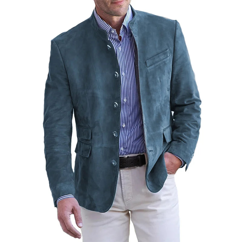 Duke Men's Classic Button Down Jacket | Timeless Style and Comfort 1