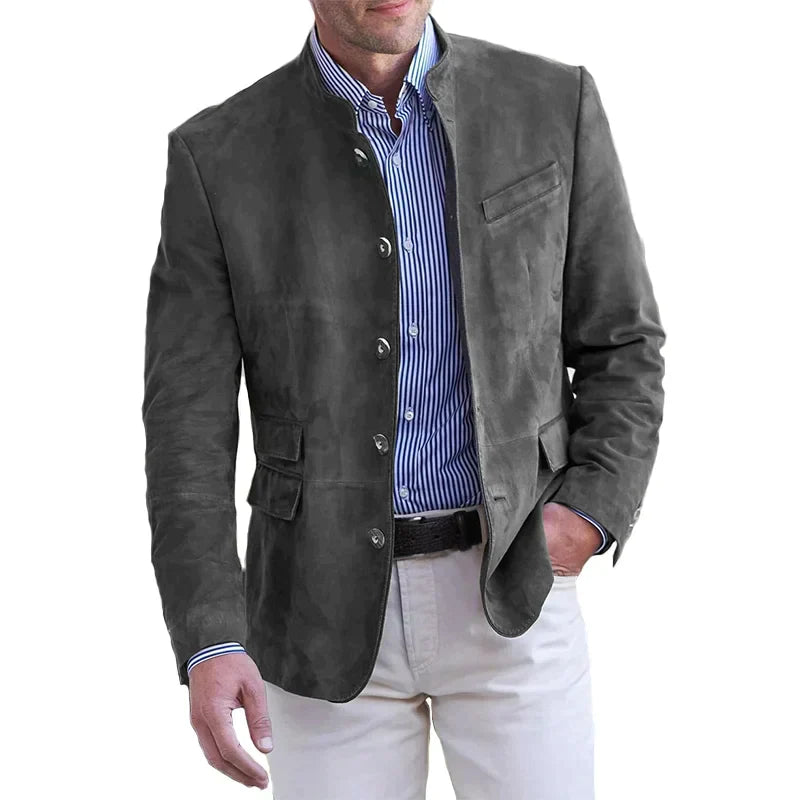 Duke Men's Classic Button Down Jacket | Timeless Style and Comfort 2