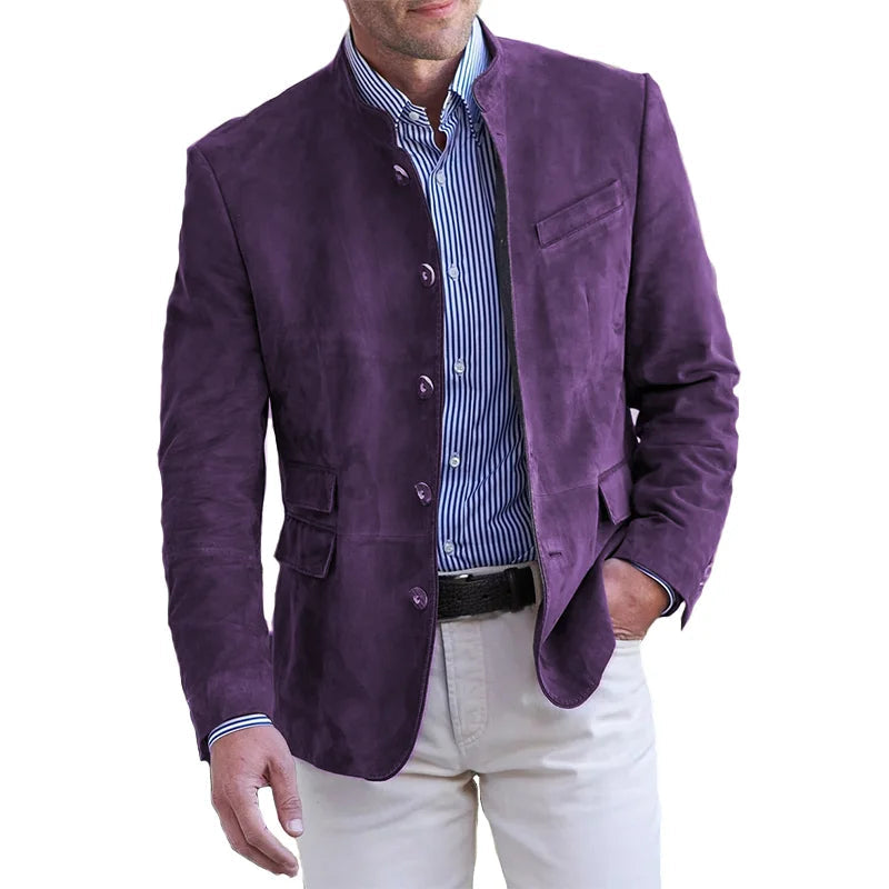 Duke Men's Classic Button Down Jacket | Timeless Style and Comfort 3