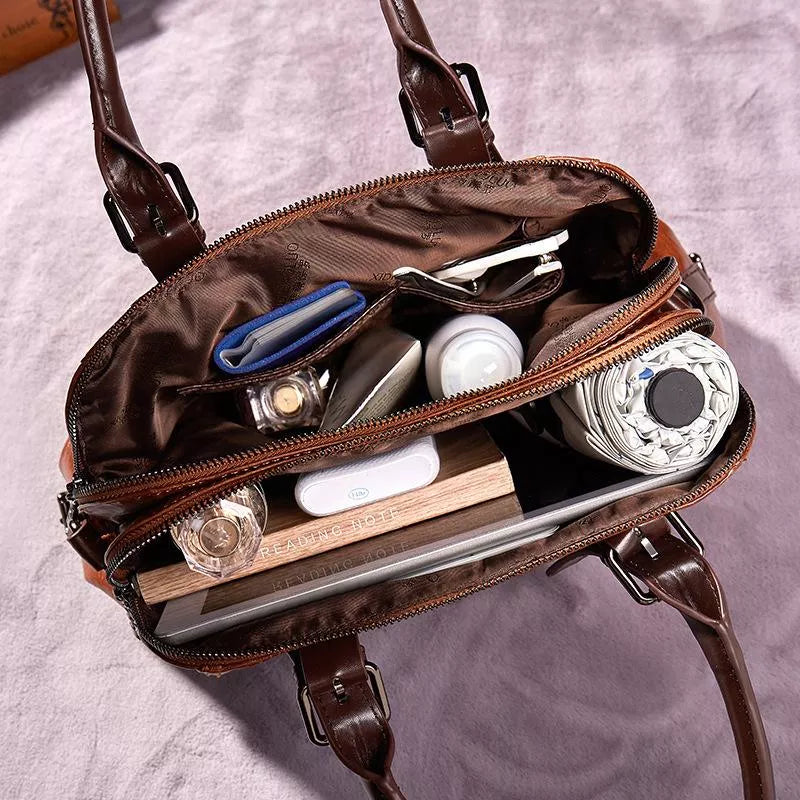 Eira Women's Handbag | Vintage Leather, Durable Craftsmanship 4