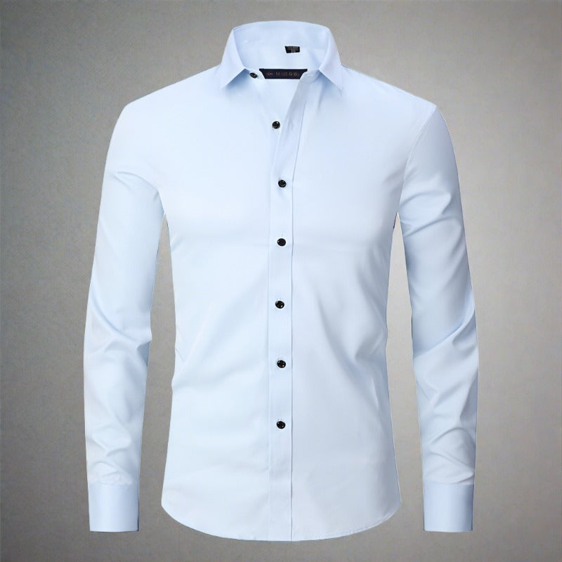 Eli Men's Blouse | Wrinkle-Free, Elegant Design 7