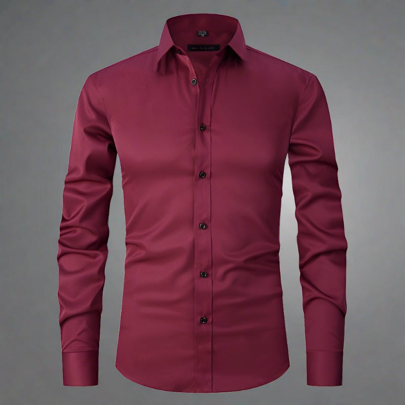 Eli Men's Blouse | Wrinkle-Free, Elegant Design 9