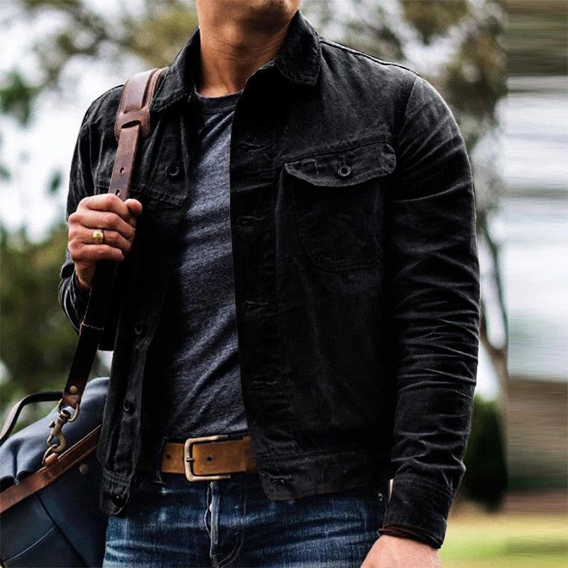 Eli Men's Denim Jacket | Contemporary Design, High-Quality Craftsmanship 2