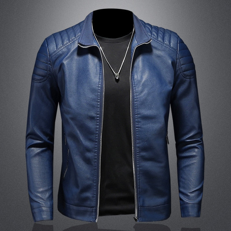 Eli Men's Leather Jacket | High-Quality, Timeless Elegance 0