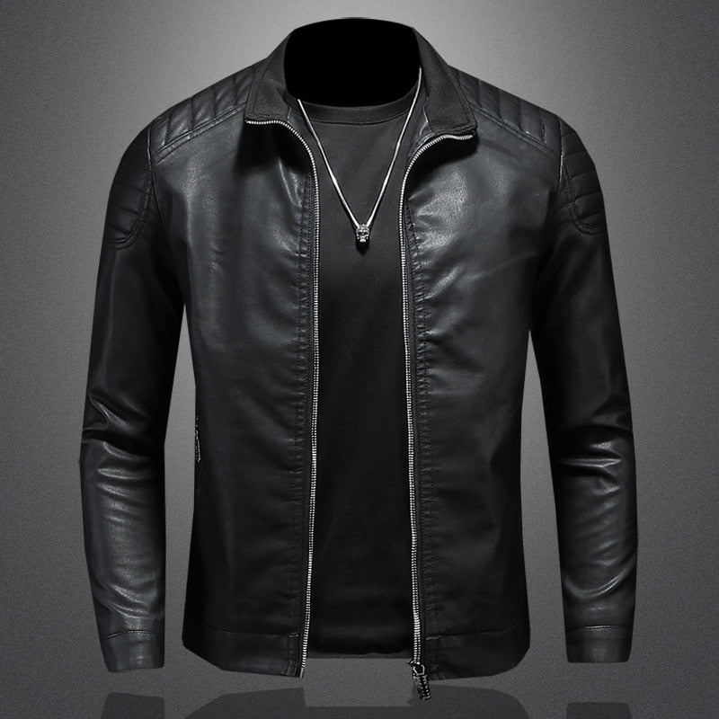 Eli Men's Leather Jacket | High-Quality, Timeless Elegance 2