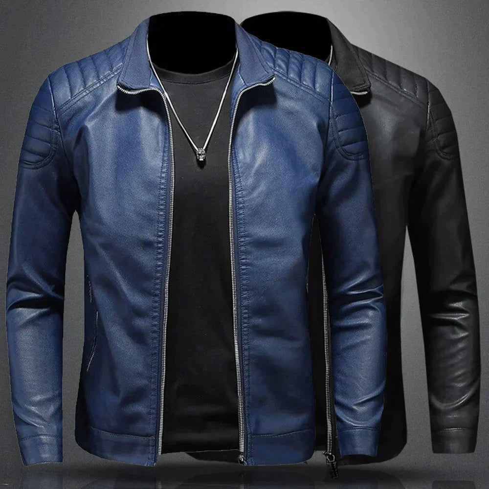 Eli Men's Leather Jacket | High-Quality, Timeless Elegance 3
