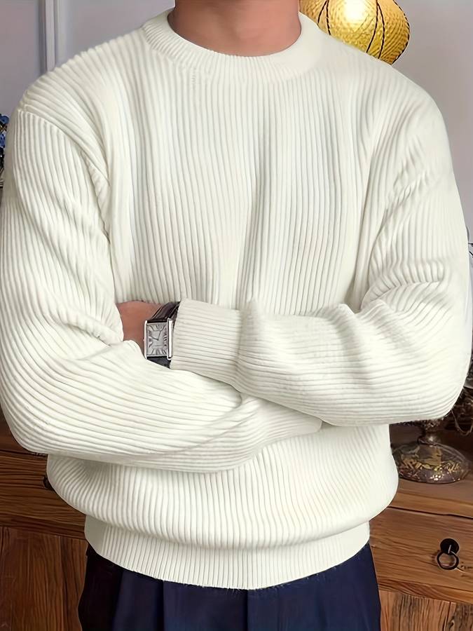 Eli Men's Sweater | 100% Acrylic, Elegant Structure 4