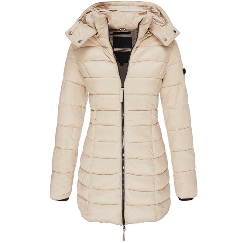 Elisa Women's Down Jacket | Cozy Hooded Design 3