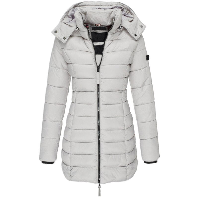 Elisa Women's Down Jacket | Cozy Hooded Design 6