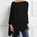 Ellen Women's Sweater | Soft Polyester Blend, Asymmetrical Design 0