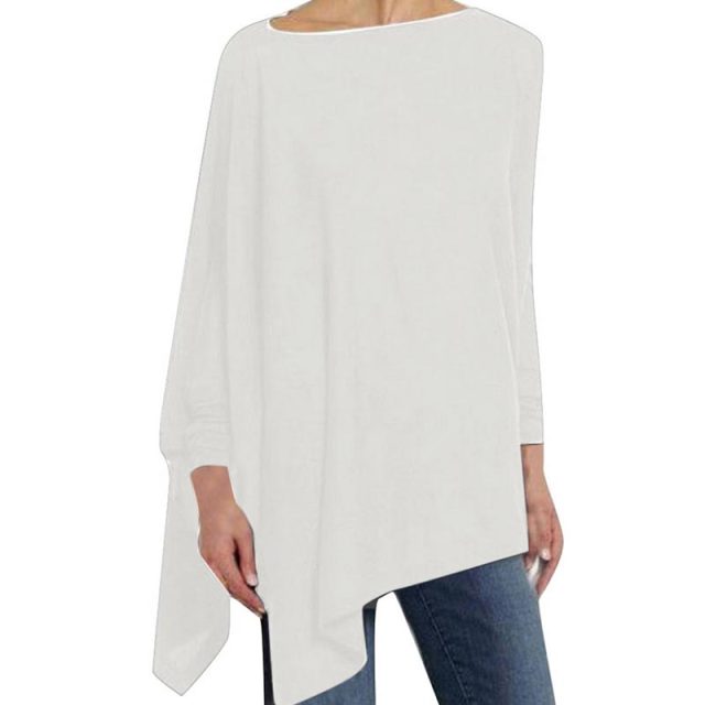 Ellen Women's Sweater | Soft Polyester Blend, Asymmetrical Design 7
