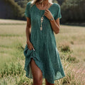 Elysia Women's Summer Dress | Lightweight Floral Elegance 0