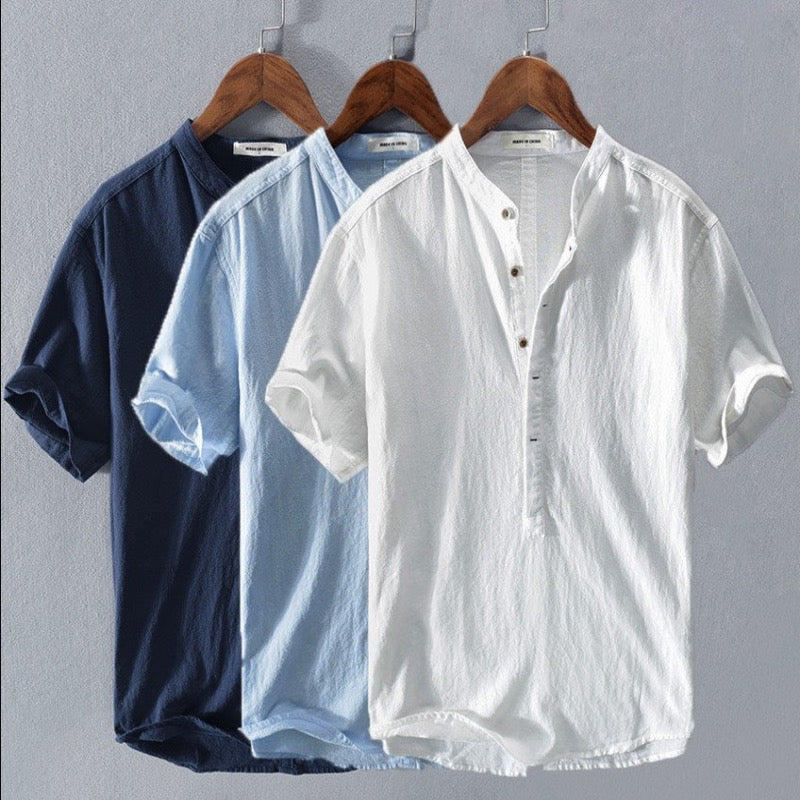 Ethan Men's Linen Shirt | Soft and Breathable 3