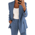 Evelyn Women's Black Blazer | High-Quality Fabric, Elegant Design 0