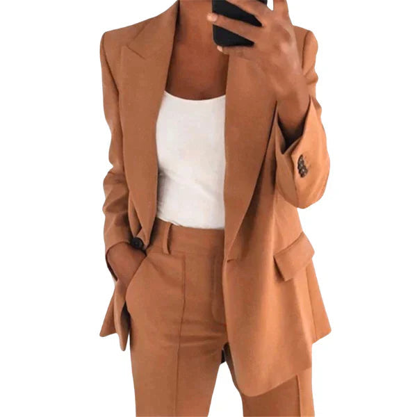 Evelyn Women's Black Blazer | High-Quality Fabric, Elegant Design 4