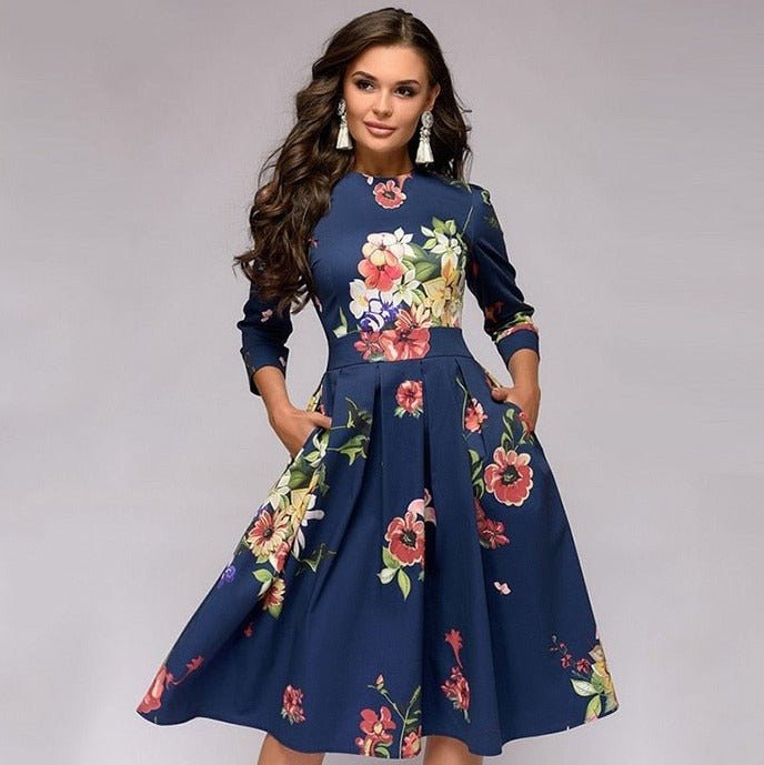 Evelyn Women's Cocktail Dress | Luxurious Silk, Timeless Elegance 1