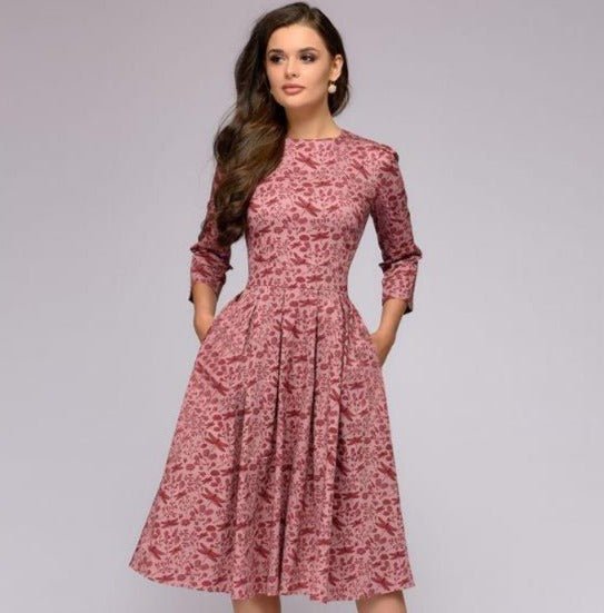 Evelyn Women's Cocktail Dress | Luxurious Silk, Timeless Elegance 2