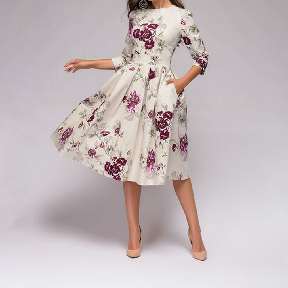 Evelyn Women's Cocktail Dress | Luxurious Silk, Timeless Elegance 6