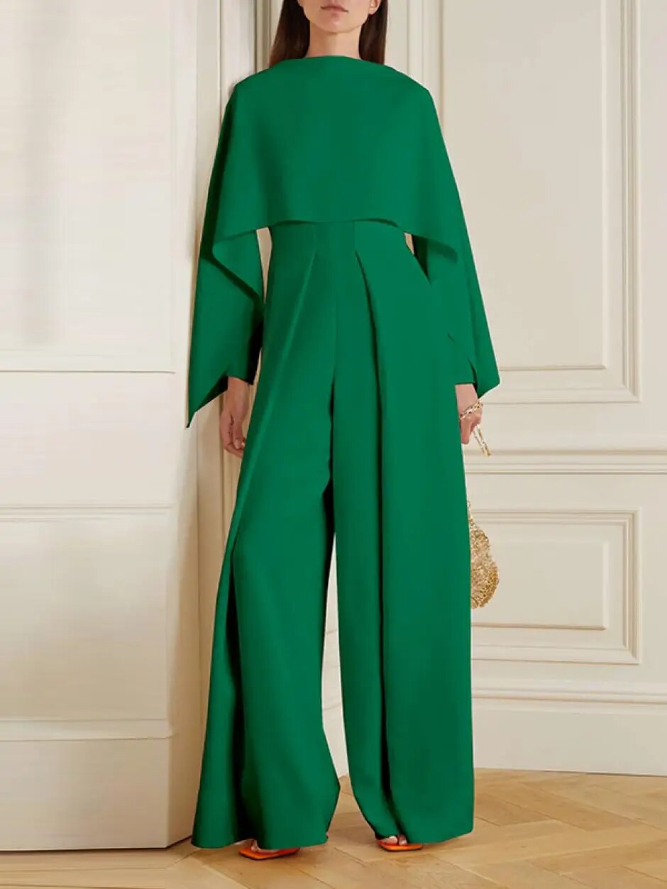 Evelyn Women's Jumpsuit | Long Sleeve, Casual Style 1