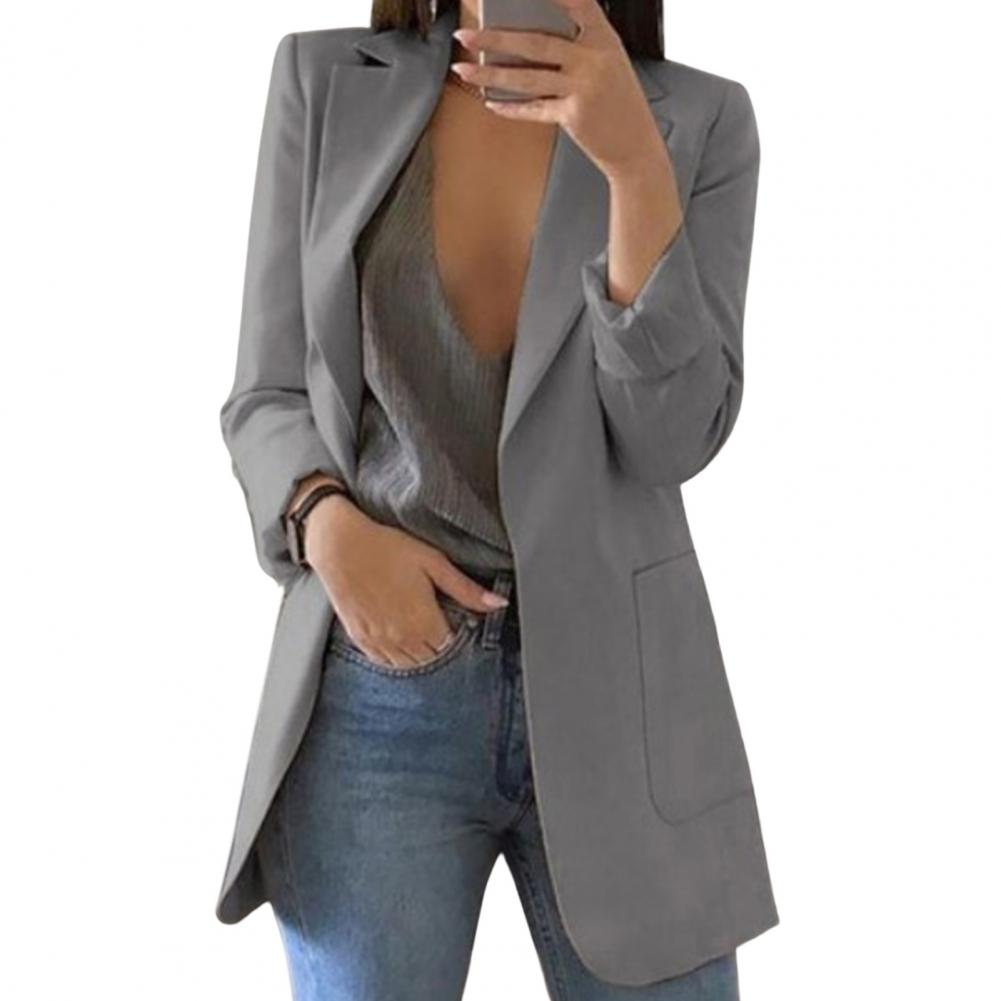Evelyn Women's Longline Blazer | Luxurious Wool, Timeless Elegance 1