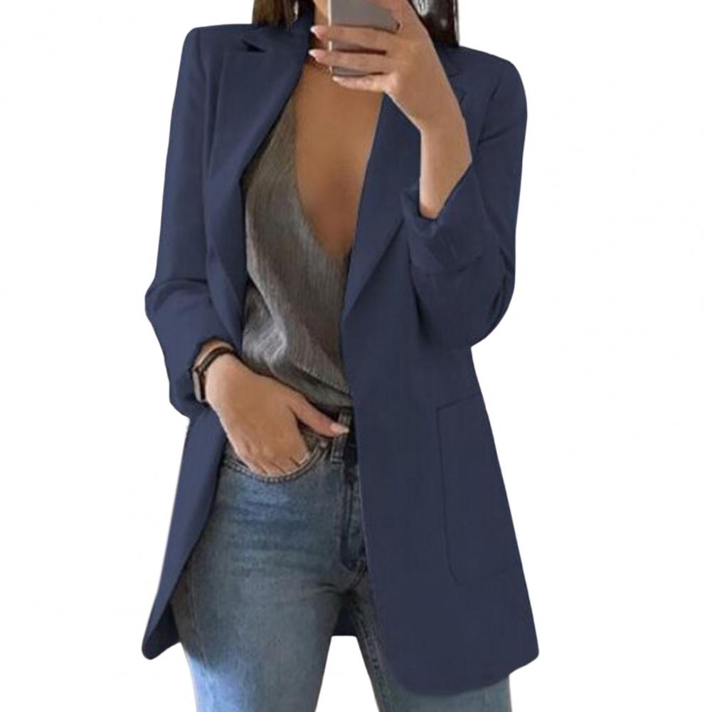 Evelyn Women's Longline Blazer | Luxurious Wool, Timeless Elegance 6