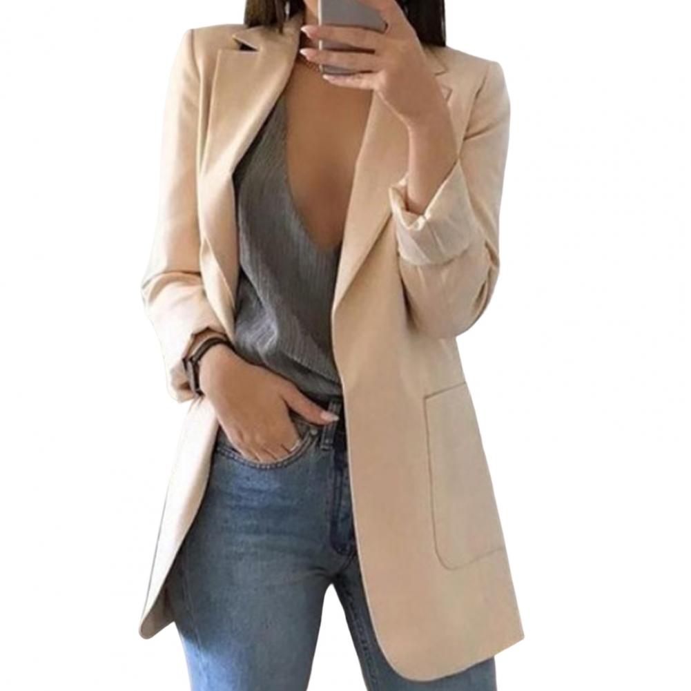 Evelyn Women's Longline Blazer | Luxurious Wool, Timeless Elegance 7