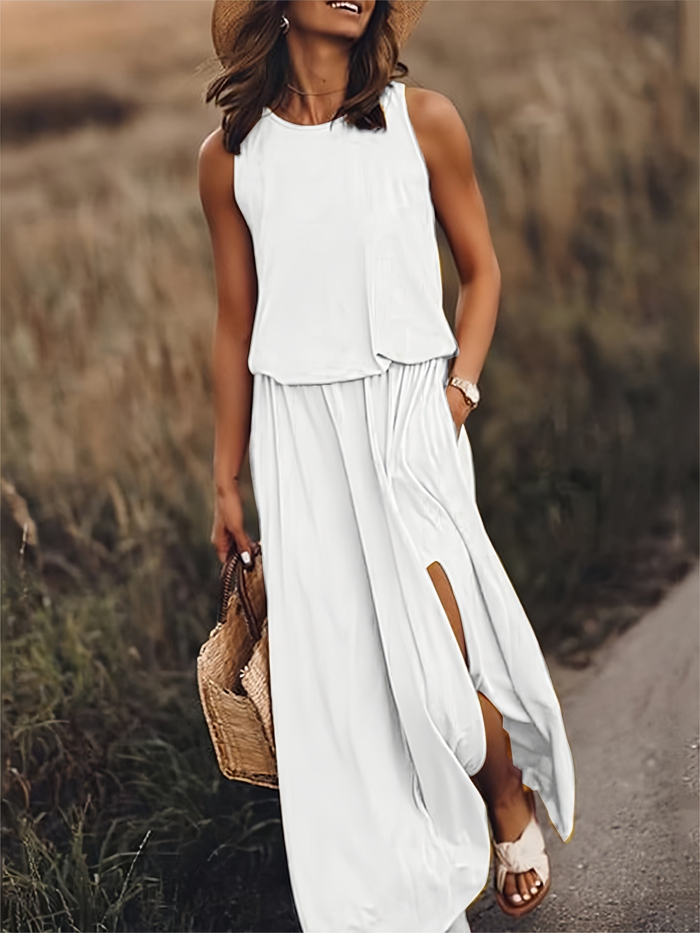Evelyn Women's Maxi Dress | Soft Breathable Fabric, Timeless Elegance 1