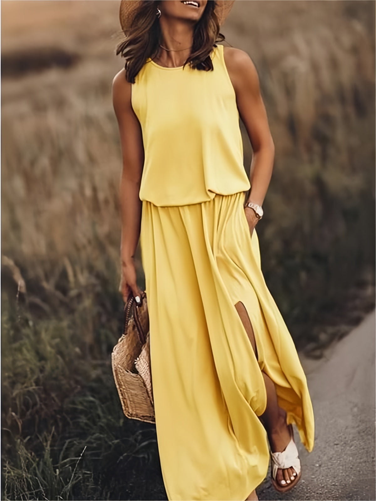 Evelyn Women's Maxi Dress | Soft Breathable Fabric, Timeless Elegance 2