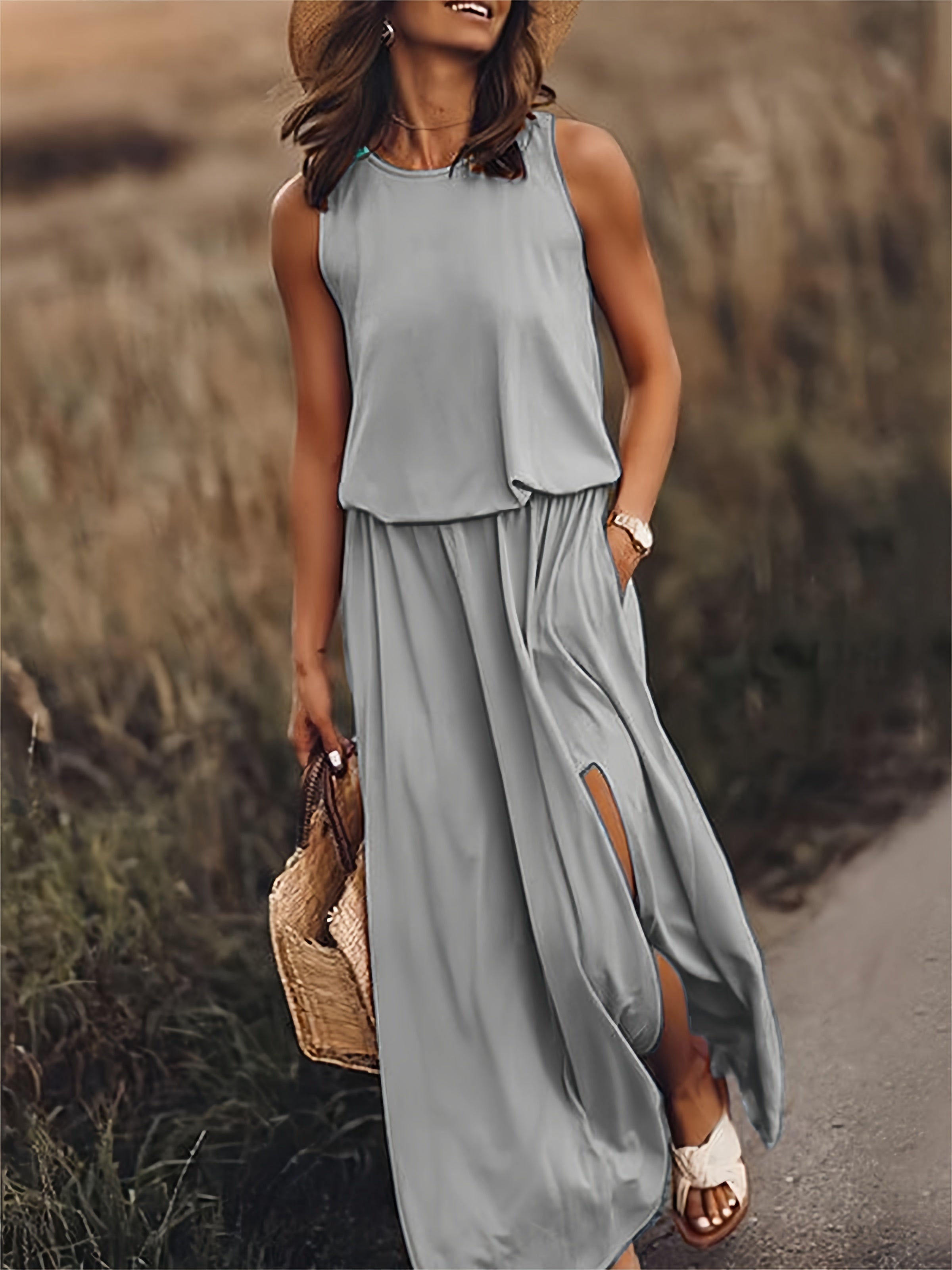 Evelyn Women's Maxi Dress | Soft Breathable Fabric, Timeless Elegance 5