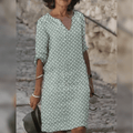 Evelyn Women's Summer Dress | Handcrafted Cotton, Flattering Fit 0