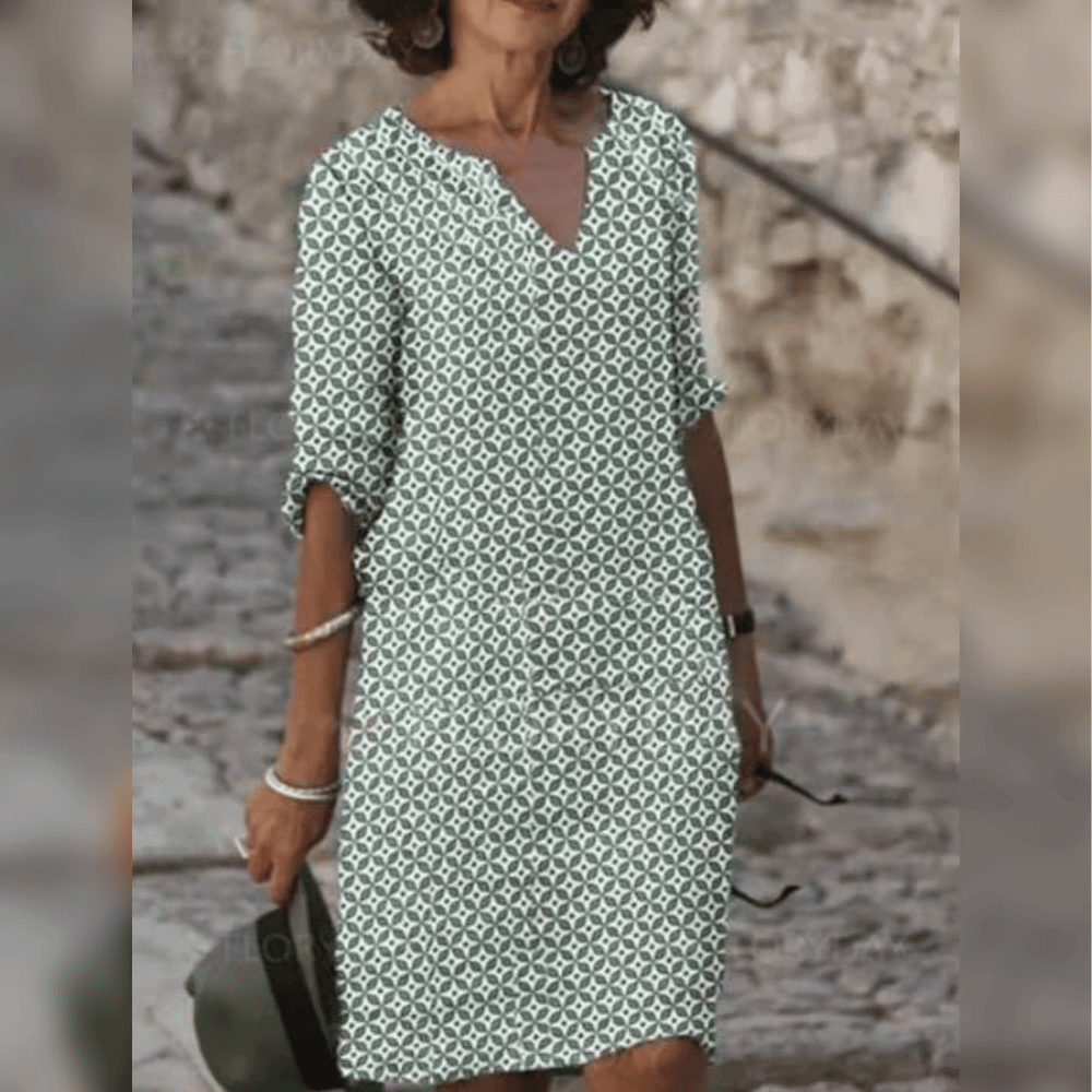 Evelyn Women's Summer Dress | Handcrafted Cotton, Flattering Fit 0